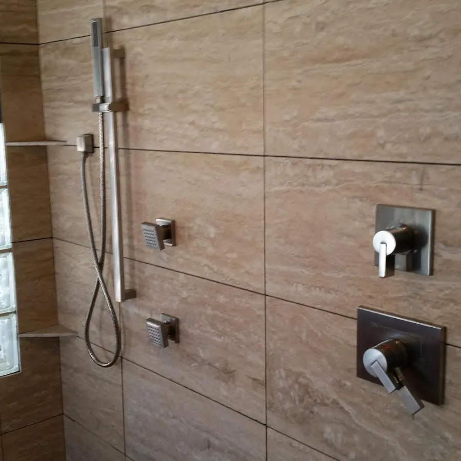 Shower fixture installation for Water Heater Replacement in Prairie Ridge